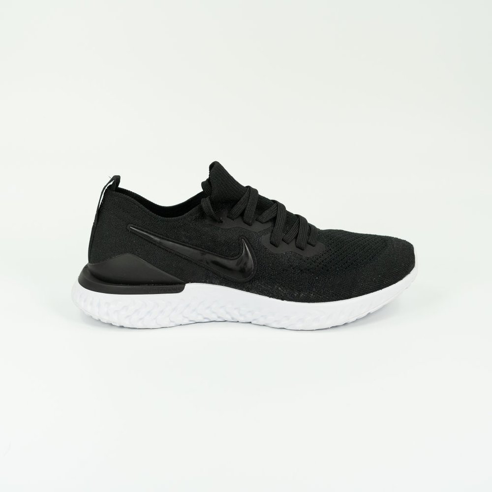 Nike Epic React Flyknit 2 'Gunsmoke' BQ8928-002 Running Training Jogging Gym - Picture 2 of 10